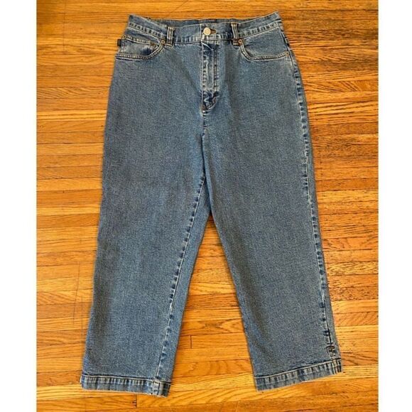 Vintage Lauren Jeans Co. Ralph Lauren Capri Jeans - Picture 1 of 6